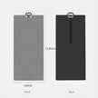 i-emporium TPE Yoga Mat - Exercise Fitness Mat with Timer and Phone Holder - Non-Slip - Black, Grey
