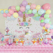 i-emporium Unicorn Party Decorations for Girls | Happy Birthday Supplies | 209 Pieces