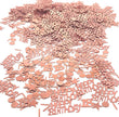 i-emporium Rose Gold Balloons Table Runner Party Pack - Happy Birthday Set - 31 Pieces