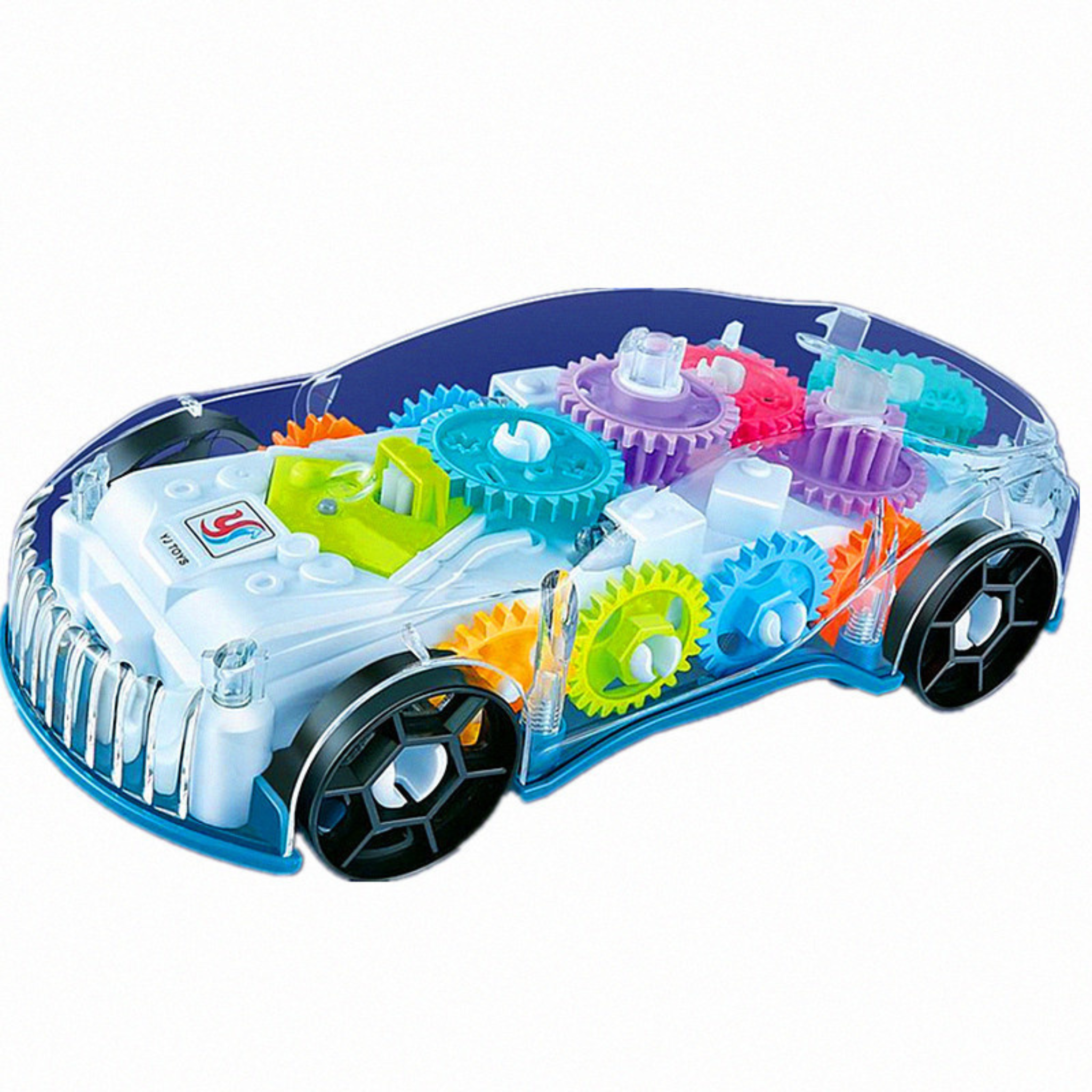 i-emporium Gear Racing Car Toy with Lights, Music & Moving Gears - Kids 3+