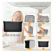 i-emporium Inflatable Travel Footrest - Neck Pillow, Sleep Mask, And Ear Plugs Pack