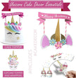 i-emporium Unicorn Party Decorations for Girls | Happy Birthday Supplies | 209 Pieces