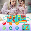 i-emporium Toddler Activity Book Sensory Montessori Activity Board Toy