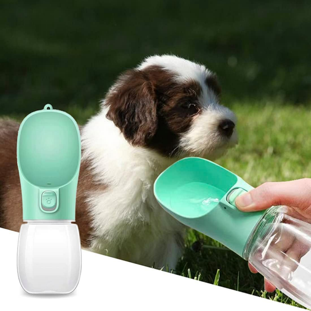 i-emporium Portable Pet Water Bottle Pet Drinking Cup & Dispenser