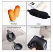 i-emporium Inflatable Travel Footrest - Neck Pillow, Sleep Mask, And Ear Plugs Pack