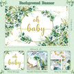 i-emporium Sage Green Neutral Baby Shower - Gender Reveal Decoration - 283 Piece