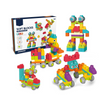 i-emporium Soft Blocks DIY Building Set - Creative Educational Toy for Toddlers 18M+