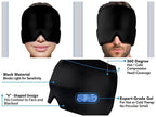 i-emporium Headache Migraine Relief Cap | Hot and Cold Therapy | 360 Deg