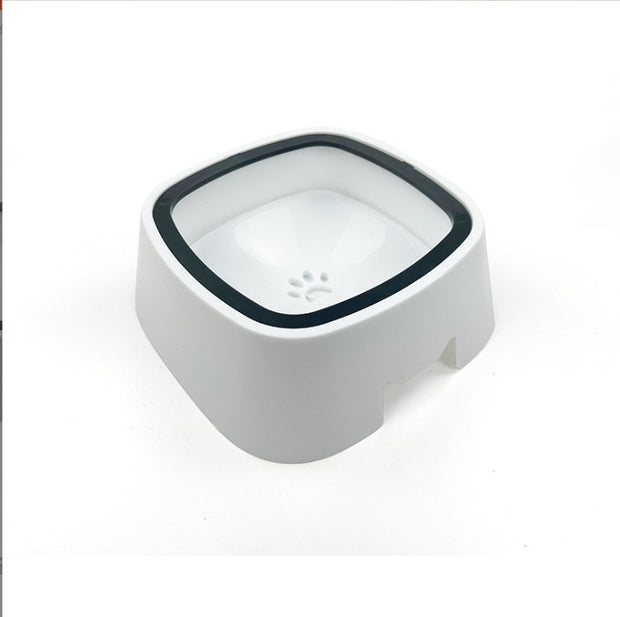 i-emporium Dog & Cat Water Bowl No Spill with Slow Feeder - 1L / 35oz Anti-Spill