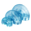 i-emporium The Original Slinky Walking Metal Spring - Pack of 3 - Blue