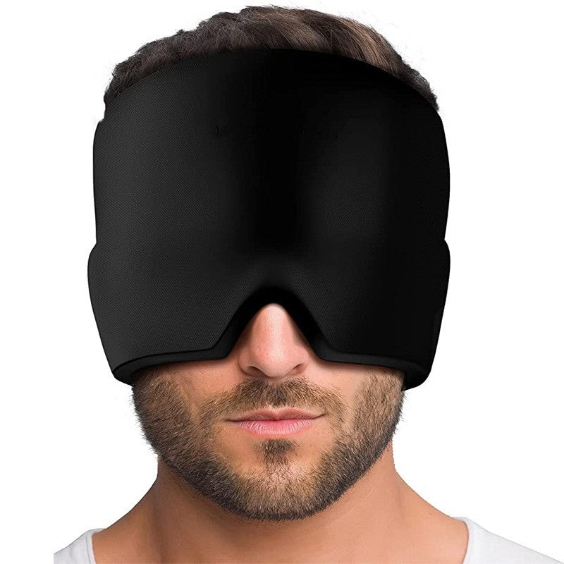 i-emporium Headache Migraine Relief Cap | Hot and Cold Therapy | 360 Deg