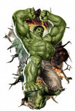 Hulk 3D Wall Sticker – 60x90cm Superhero Wall Decal