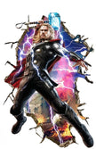 Thor 3D Wall Sticker – 60x90cm Superhero Wall Decal