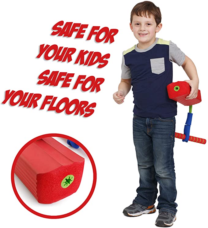 i-emporium Kids Toy Foam Pogo Jumper | Pogo Stick for Every Age | Indoor Outdoor Fun