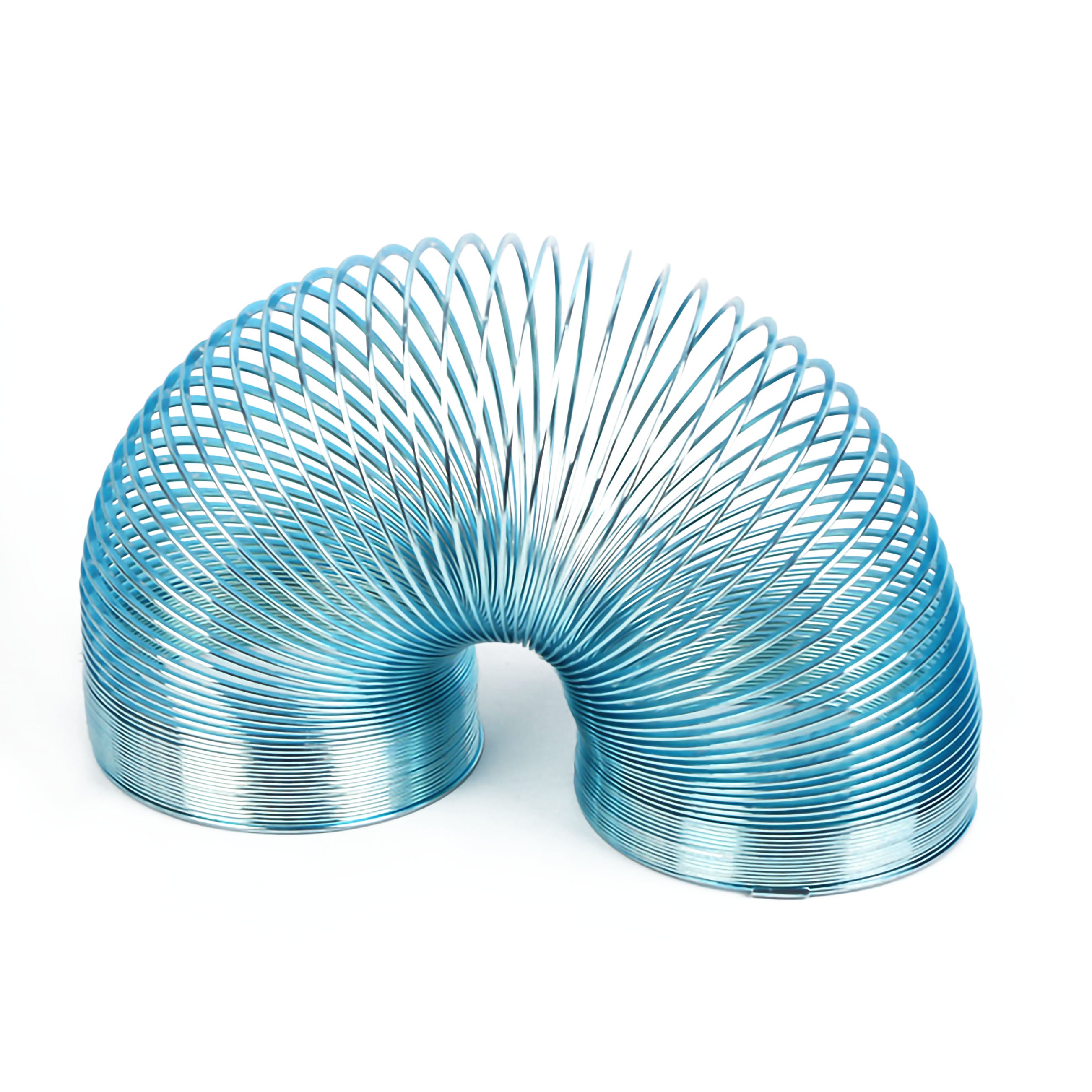 i-emporium Original Slinky 3-Pack – Medium Blue, Silver & Junior Silver Walking Spring