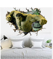 i-emporium Hulk 3D Wall Sticker – 70x50cm Landscape Superhero Wall Decal