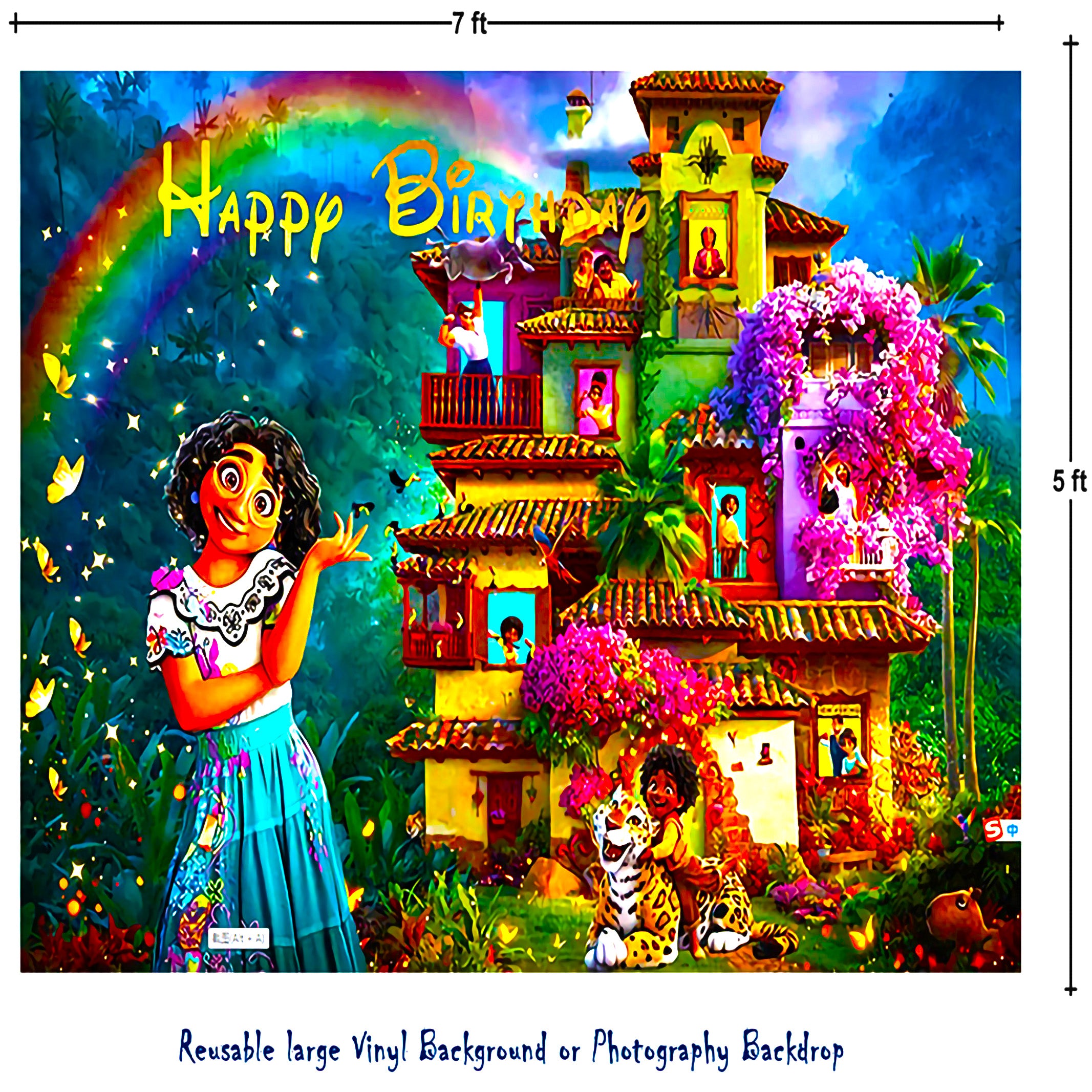 i-emporium 169 Pieces Encanto Birthday Party Supplies | Party Decorations