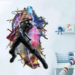 i-emporium 60x90cm - Superhero Wall Stickers 3D - Thor Wall Decal