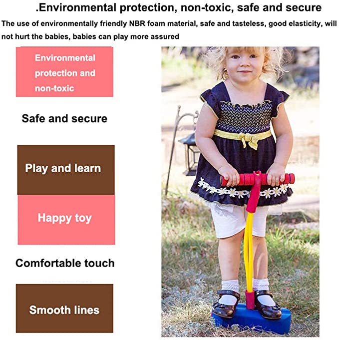 i-emporium Kids Toy Foam Pogo Jumper | Pogo Stick for Every Age | Indoor Outdoor Fun