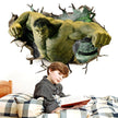 i-emporium Hulk 3D Wall Sticker – 70x50cm Landscape Superhero Wall Decal