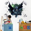 i-emporium 90x60cm - Superhero Wall Stickers | 3D Avengers Batman Wall Decal