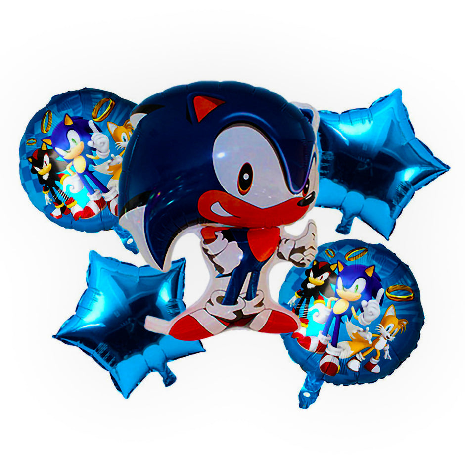 i-emporium 178 Pieces Sonic Birthday Party Supplies Decorations | Hedgehog
