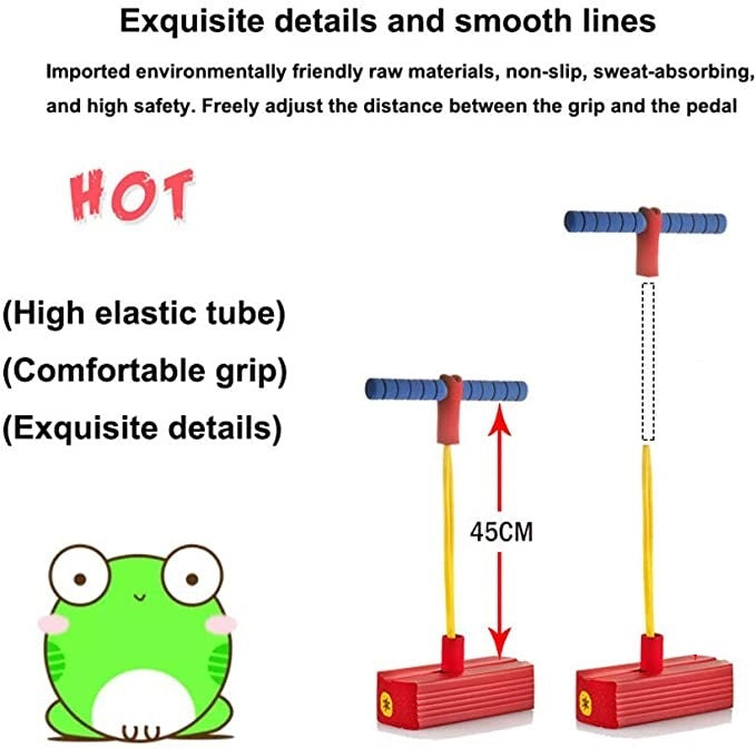 i-emporium Kids Toy Foam Pogo Jumper | Pogo Stick for Every Age | Indoor Outdoor Fun