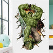 i-emporium Hulk 3D Wall Sticker – 60x90cm Portrait Superhero Wall Decal