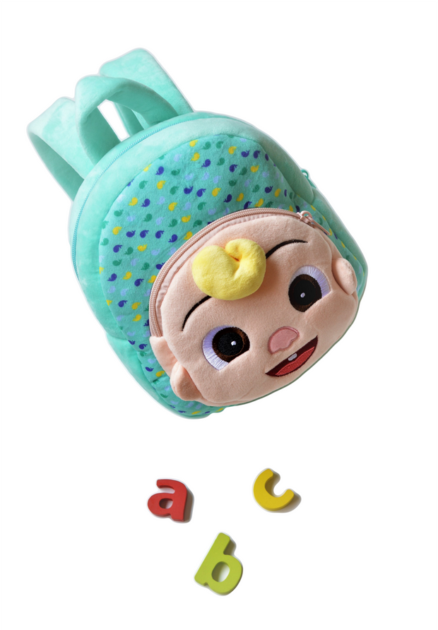 i-emporium Cocomelon JJ Doll Soft Plush Mini Backpack